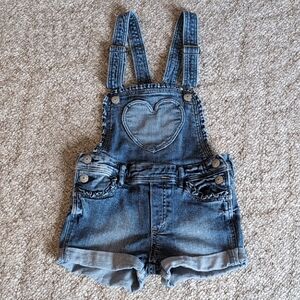 H&M Blue Heart Pocket Kids Overalls